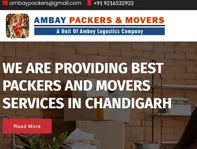 Ambay packers and movers service in Punjab, Haryana and Himachal Pradesh